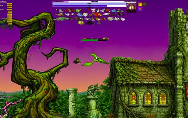 Jungle EvoWorld texture pack — mossy ruins and sunset jungle skies