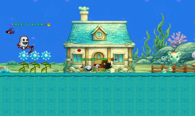 Ocean World EvoWorld texture pack — watercolor sunken kingdom with coral