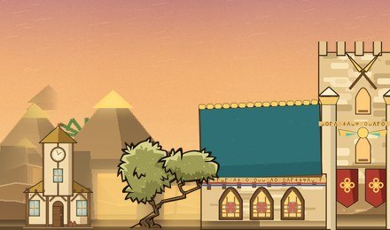 Desert EvoWorld texture pack — golden dunes and sandstone ruins