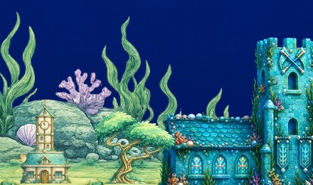 Ocean World texture pack for EvoWorld.io